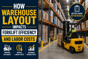 How Warehouse Layout Impacts Forklift Efficiency and Labor Costs