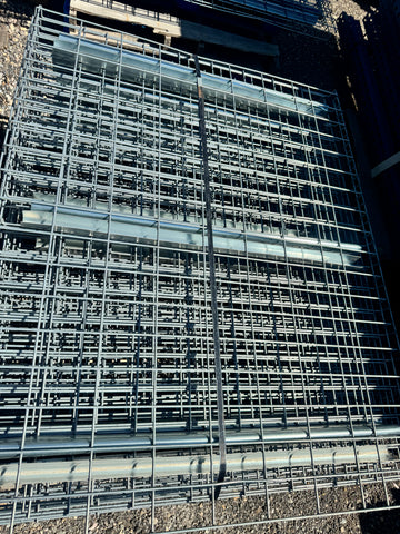 used 36x46 pallet rack wire deck